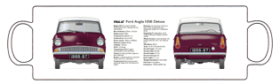 Ford Anglia 105E Deluxe 1966-67 Mug 1